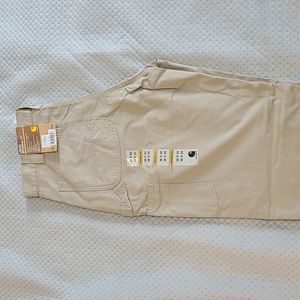 New Carhart Work Pants, 36waist×34length, Tan